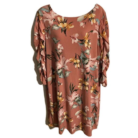 NWT Cato J/M Garnet Rose Floral Dress- Size L -‎ EST 1946 $29.99 orig. - Picture 5 of 5